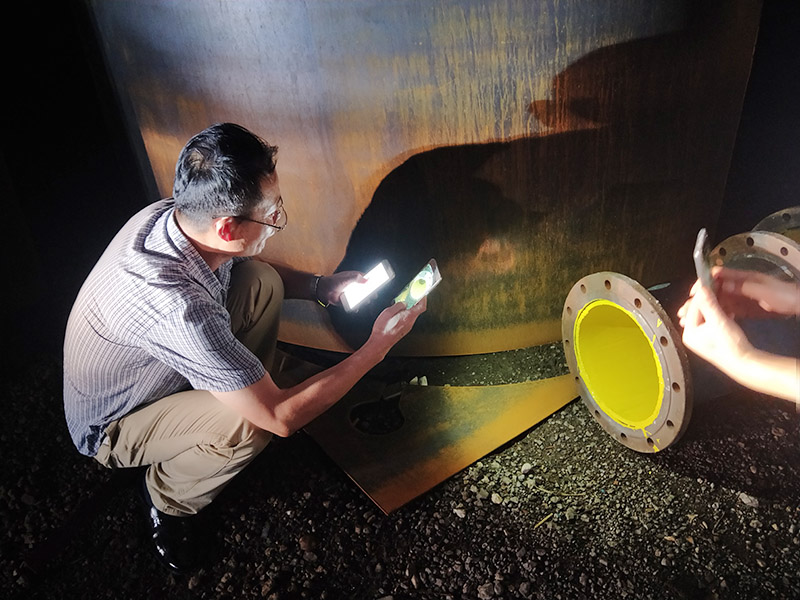 日照鋼鐵廠廢氣管道內(nèi)壁防腐項(xiàng)目